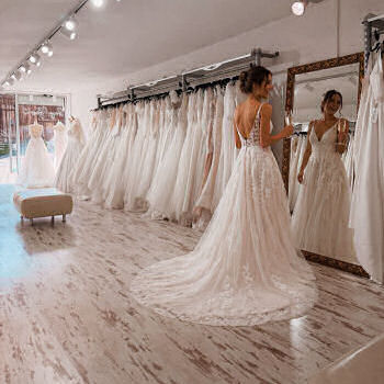 Brautkleid Moment